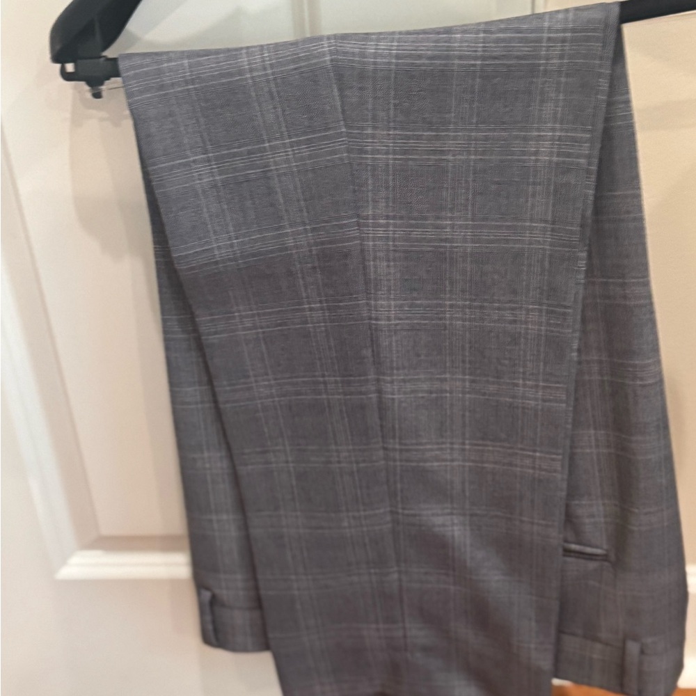 Brooks Brothers Charcoal Checkered Blazer - Picture 5 of 6